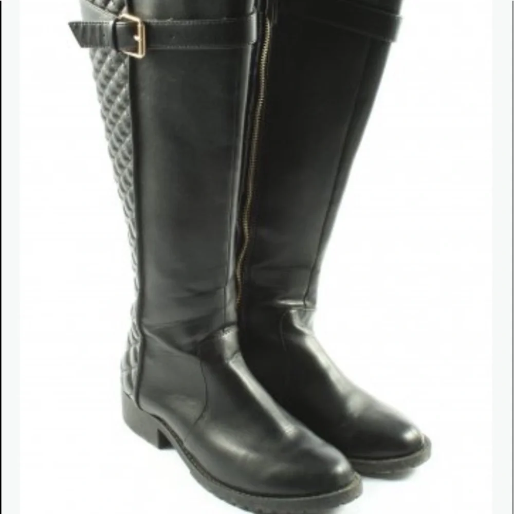 Zara trefaluc knee high boots size 38